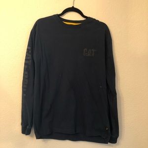 CAT Long Steve logo shirt, street wear